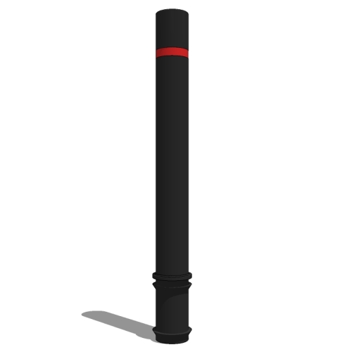 CAD Drawings BIM Models Reliance Foundry Co. Ltd. R-8303 Flexible Bollard